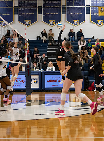 Centennial vs Totino-Grace Girls Varsity Volleyball 43