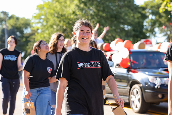 Centennial Homecoming Parade 95