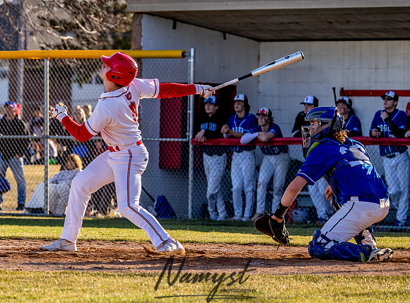 Centennial vs Rogers Varsity Baseball 265