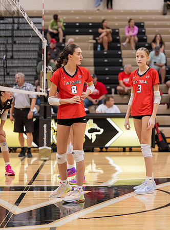 Centennial vs Andover Girls Varsity Volleyball 174