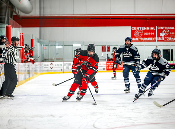 Chisago vs Rogers JV Hockey 45