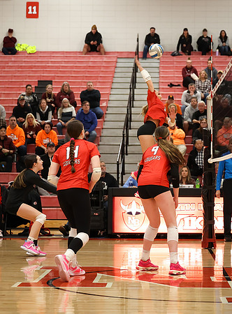 Centennial vs Anoka Girls Varsity Volleyball 176