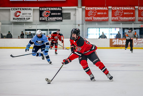 Centennial vs Blaine Varsity Hockey 67