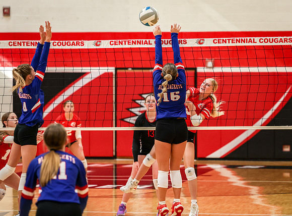 400 Centennial vs Cambridge-Isanti Girls 9A Volleyball