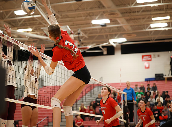 Centennial vs Anoka Girls Varsity Volleyball 231
