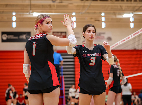 1772 Centennial vs Cambridge-Isanti Girls JV Volleyball