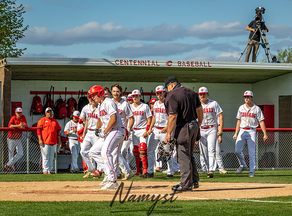 Centennial vs Blaine Varsity Baseball 109