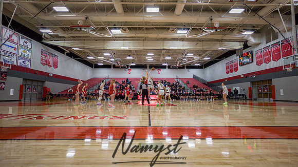 Centennial vs Andover Girls Varsity Basketball 016
