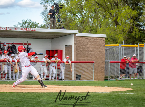 Centennial vs Blaine Varsity Baseball 258