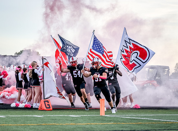 Centennial vs Maple Gove Varsity Football 82