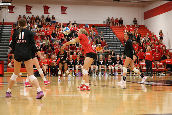 Centennial vs Cambridge-Isanti Girls Varsity Volleyball 130
