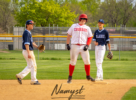 Centennial vs Blaine JV Baseball 236