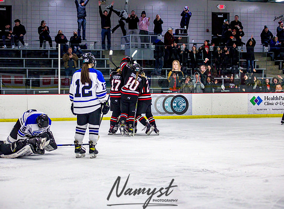 Centennial-Spring Lake Park vs Rogers Girls Varsity Hockey 435