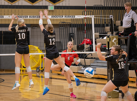 Centennial vs Andover Girls Varsity Volleyball 118