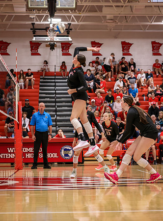 Centennial vs Mounds View Girls Varsity Volleyball 126