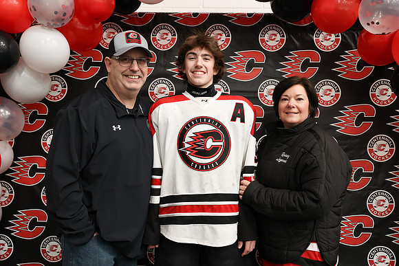 Centennial vs St Cloud Hockey 88