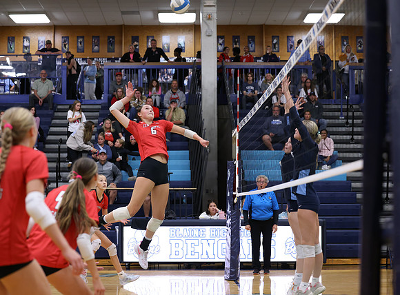 Centennial vs Blaine Girls Varsity Volleyball 73