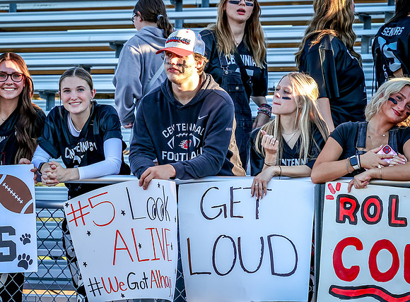 Centennial vs STMA Varsity Football 47