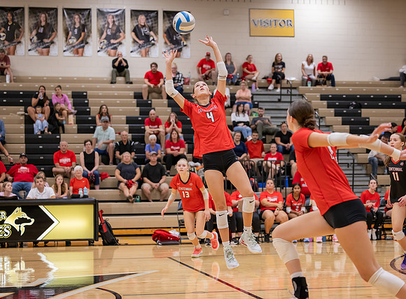 Centennial vs Andover Girls Varsity Volleyball 102