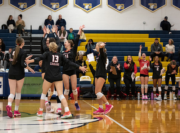 Centennial vs Totino-Grace Girls Varsity Volleyball 93