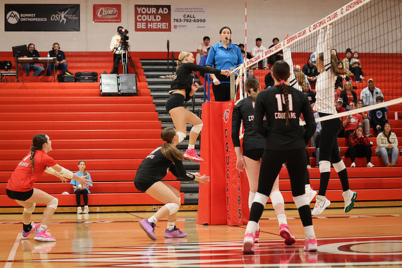 Centennial vs Coon Rapids Girls Varsity Volleyball 70