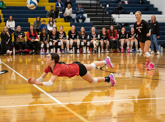 Centennial vs Totino-Grace Girls Varsity Volleyball 216