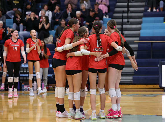 Centennial vs Blaine Girls Varsity Volleyball 255