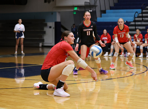 Centennial vs Blaine Girls Varsity Volleyball 49