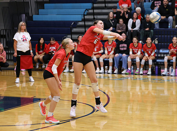 Centennial vs Blaine Girls Varsity Volleyball 197