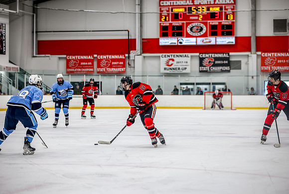 Centennial vs Blaine Varsity Hockey 58