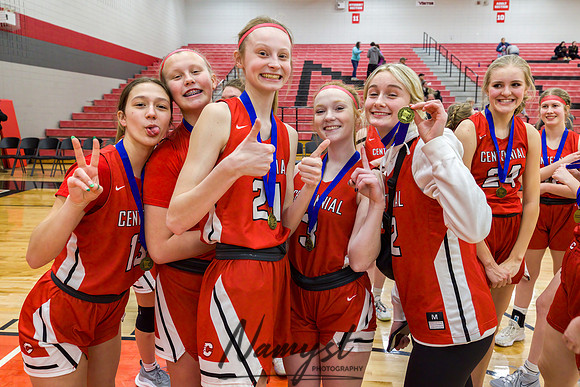 Centennial vs Andover Girls Varsity Basketball 237