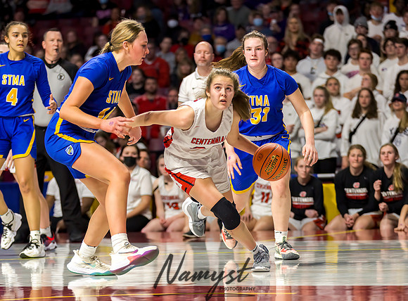 Centennial vs STMA Girls Basketball - State Tournament 157