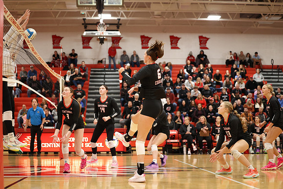 Centennial vs Coon Rapids Girls Varsity Volleyball 36