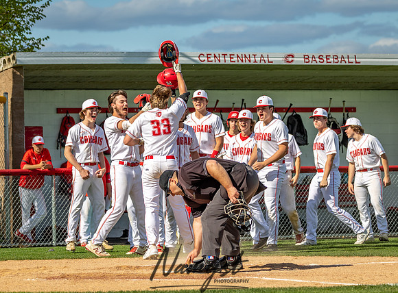 Centennial vs Blaine Varsity Baseball 113