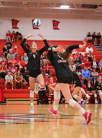 Centennial vs Osseo Girls Varsity Volleyball 55