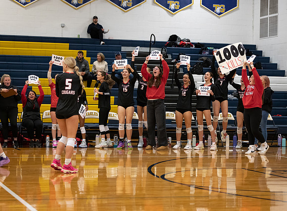 Centennial vs Totino-Grace Girls Varsity Volleyball 99