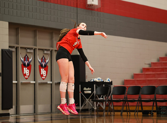 Centennial vs Anoka Girls Varsity Volleyball 153