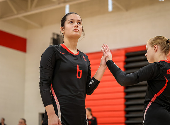 Centennial vs Mounds View Girls B Volleyball 28