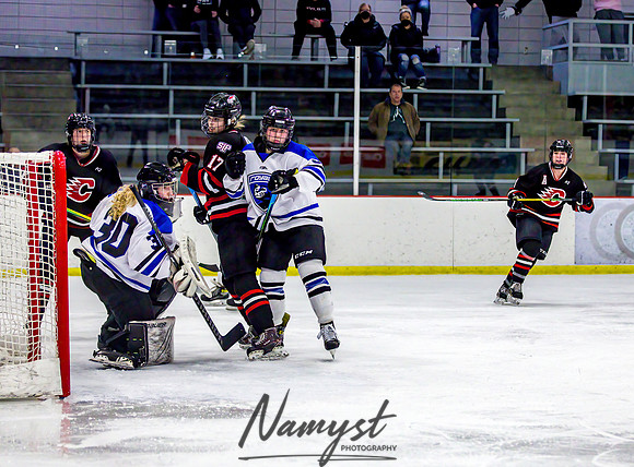 Centennial-Spring Lake Park vs Rogers Girls Varsity Hockey 332