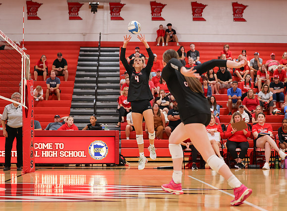 Centennial vs Osseo Girls Varsity Volleyball 133