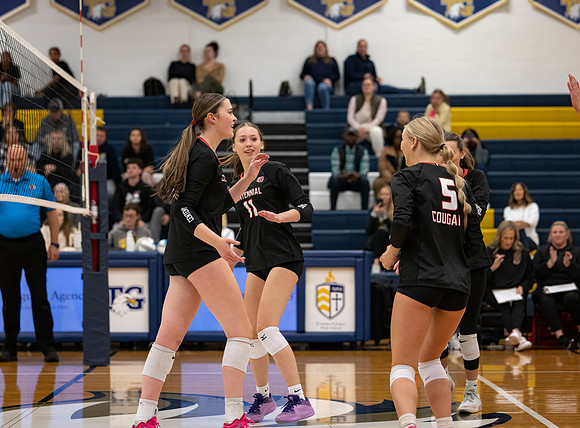 Centennial vs Totino-Grace Girls Varsity Volleyball 122