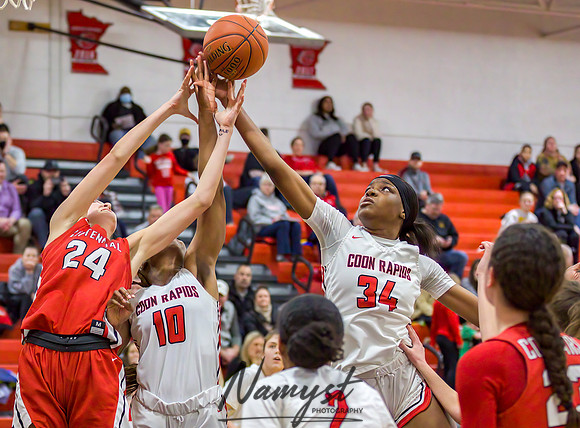Centennial vs Coon Rapids Girls Varsity Basketball 040-2