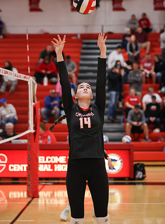 Centennial vs Hopkins Girls Varsity Volleyball 19