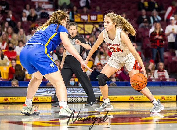 Centennial vs STMA Girls Basketball - State Tournament 019
