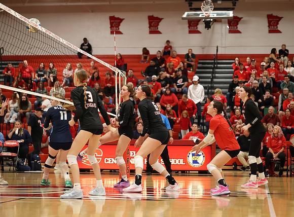 Centennial vs Blaine Girls Varsity Volleyball 215