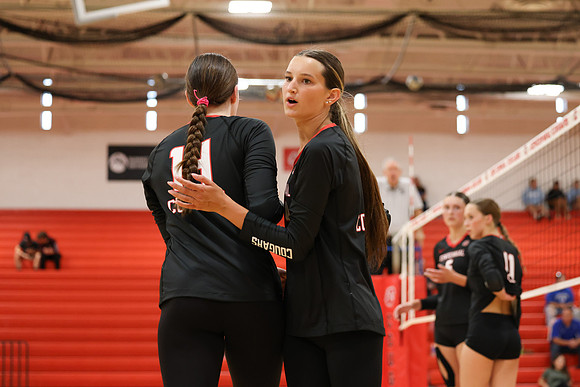 Centennial vs Cambridge-Isanti Girls Varsity Volleyball 49