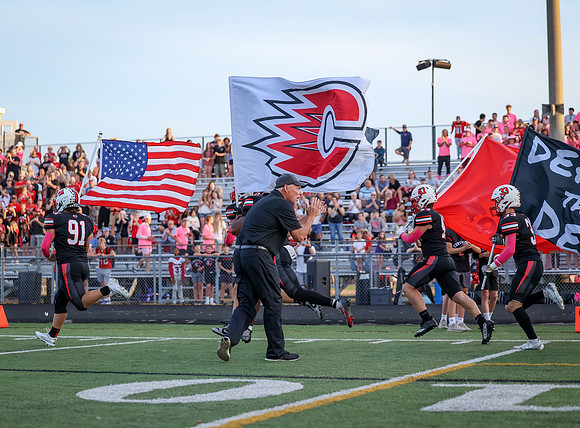 Centennial vs Maple Gove Varsity Football 91