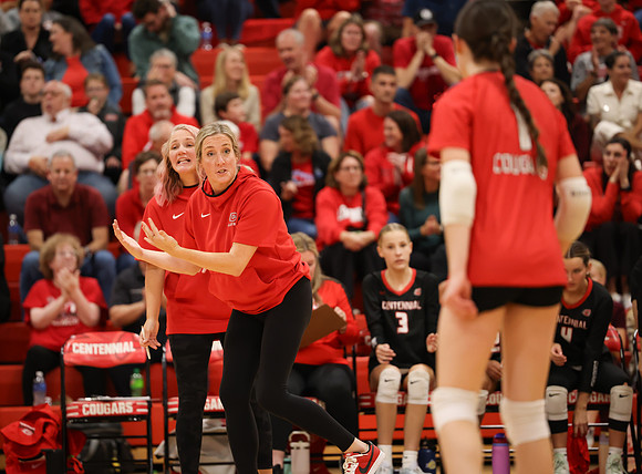 Centennial vs Blaine Girls Varsity Volleyball 278