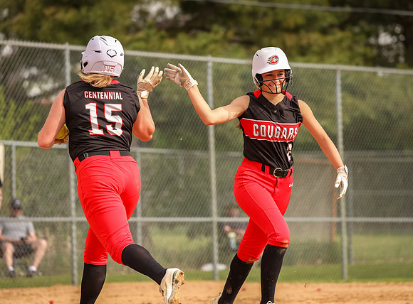 1002 Centennial vs Forest Lake JV Softball