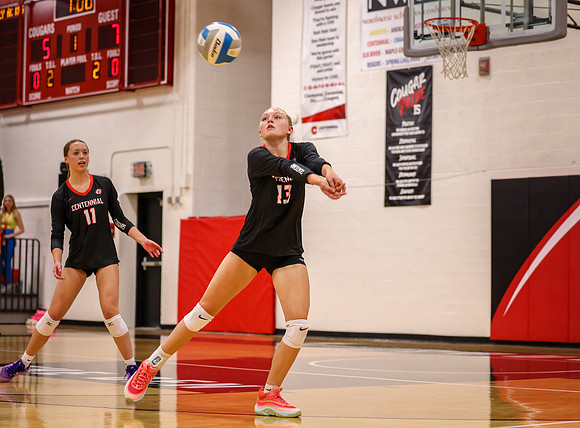 Centennial vs Duluth East Varsity Volleyball 36